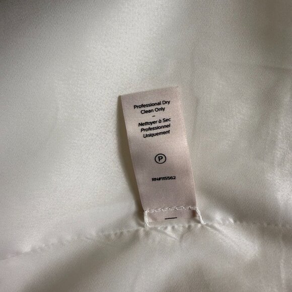 Cinq à Sept | Size 10 | Khloe White Denim Blazer | ($395) - Picture 9 of 9